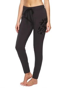 Pantalones de Sudadera Felina Talla S Instinto de Lanza Ajustados Gris Estampado de Guepardo - Imagen 1 de 7