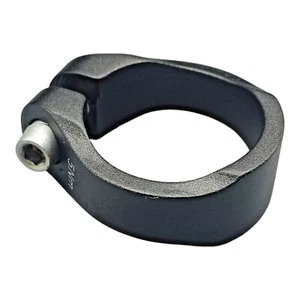 PRO Sattelklemme 31.8 mm Schwarz Genesis Klemmschelle Schelle Klemme - NEU - Bild 1 von 4