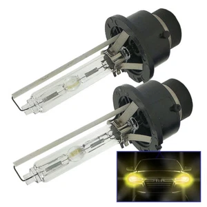 2x HID Xenon Headlight Bulb 3000k Yellow D2S Fits BMW RTD2SDB30BM - Picture 1 of 1
