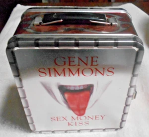 Gene Simmons Sex Money Kiss, Metal Lunch Box, Limited Edition - Picture 1 of 3