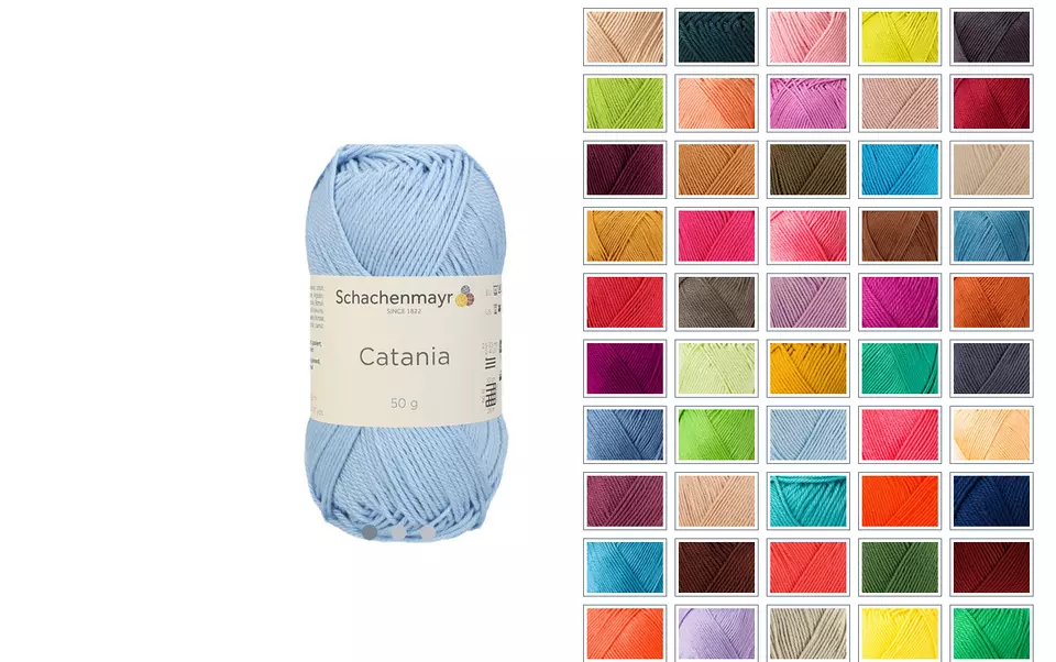 Schachenmayr Catania, 50G Handstrickgarne Baumwolle - Bild 1 von 1