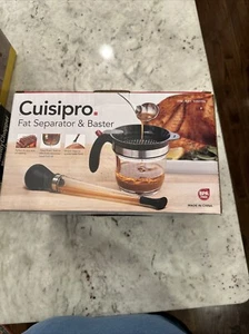 Cuisipro Baster w/ Brush & 4-cup Fat Separator - Perfect for Roasting! - Picture 1 of 2