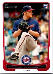 LAIM HENDRICKS 2012 BOWMAN ROOKIE MINNESOTA TWINS - Picture 1 of 2