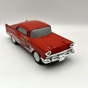 Vintage Diecast Majorette 57 Chevy Red Bel Air All American Traffic Jammers