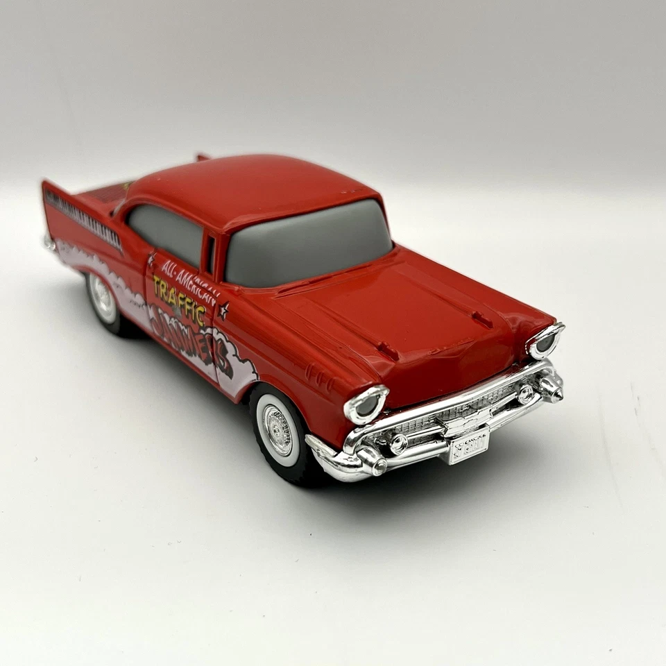 Vintage Diecast Majorette 57 Chevy Red Bel Air All American Traffic Jammers - Image 1 of 4