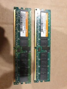 1x Hynix 1GB 2Rx8 Pc2 3200r 333 - Picture 1 of 3