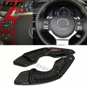 Carbon For Lexus IS250 IS300 IS350 2014 15-22 Steering Paddle Shifters Extension - Foto 1 di 10