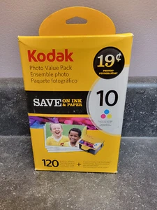 Kodak Photo Pack 120 4x6 + Custom Color Ink 10 - Picture 1 of 6