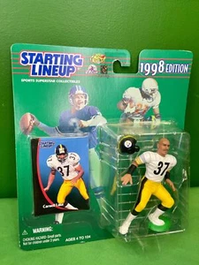 NFL Pittsburgh Steelers Carnell Lake #37 1998 alineación inicial minifigura coleccionar - Imagen 1 de 3