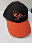 ⚾️Baltimore Orioles New Era On-Field 59FIFTY Stapback Hat-Black/Orange Bird Vtg 