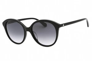 KATE SPADE BRIA/G/S 0807 9O Sunglasses Black Frame Grey Shaded Lenses 55mm - Picture 1 of 4