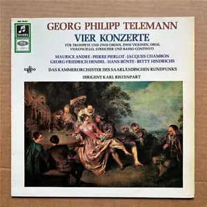 COLUMBIA SMC 95067 - KARL RISTENPART TELEMANN - VIER KONZERTE LP 1960'S? - Nice - Picture 1 of 1