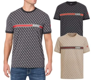 Camiseta GUESS Para Hombre Jamey Cuello Redondo Manga Corta Algodón Suave S-2XL - Imagen 1 de 9