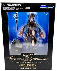 Figura de acción Diamond Select Jack Sparrow Piratas del Caribe 2020 nueva - Imagen 1 de 10
