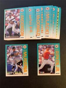 1992 Fleer Baltimore Orioles Team Set 36 Cards With Update