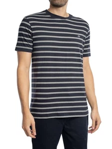 GANT de los hombres Camiseta de rayas, Azul - Imagen 1 de 5