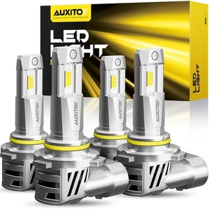 AUXITO 9005+9006 Combo LED Headlight 26000LM High/Low Beam 6500K Bulbs Kit EBE - Picture 1 of 11