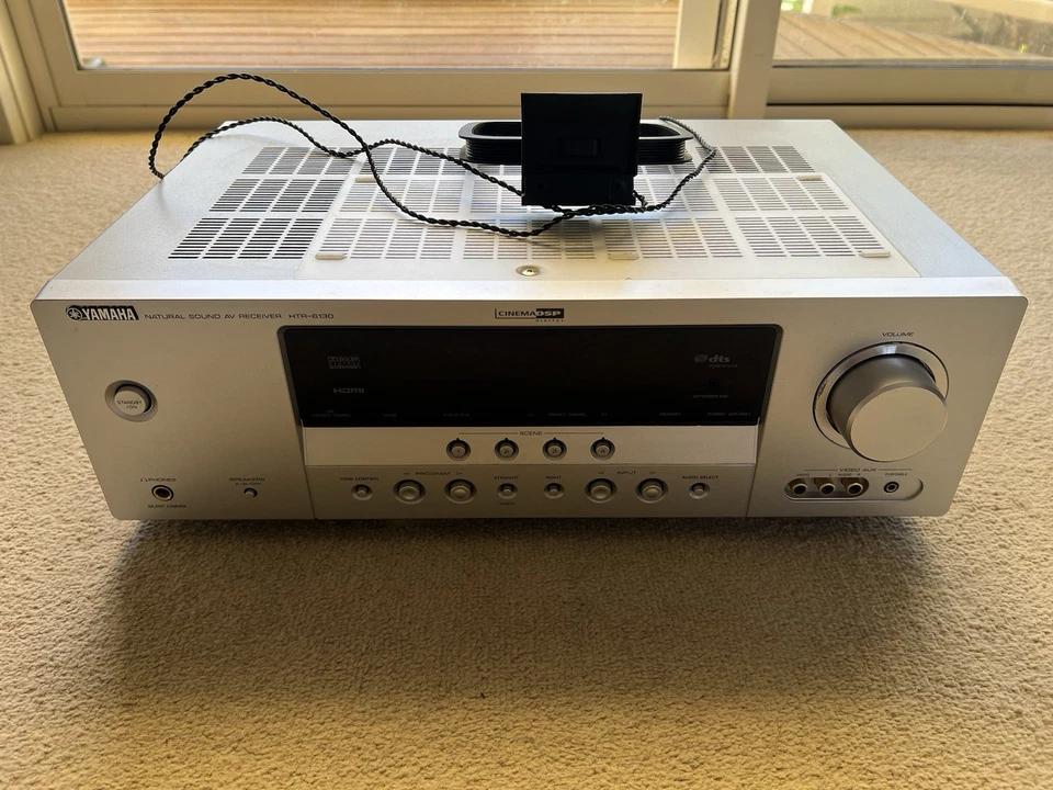 Yamaha HTR-6130, 5.1 Channel AV Receiver HDMI Amplifier - Tested & Working - Image 1 of 4