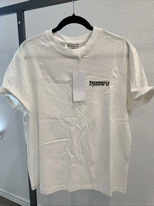 Vetements Cotton Ivory Tee Top Sz M (item 12.5) - Picture 1 of 9