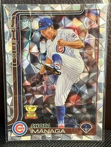 2025 Topps Shota Imanaga Diamante Rookie Cup Chicago Cubs #473 - Picture 1 of 2
