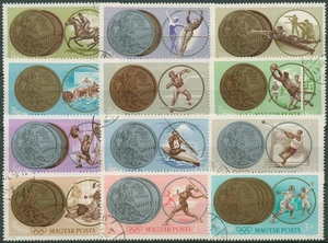Ungarn 1965 Olympia Tokio Medaillen 2098/00 A gestempelt - Bild 1 von 1
