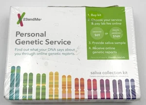 23andMe - Personal Genetic Service - Saliva Collection Kit - RUXX-00-N06 - EXP 2020 - Bild 1 von 4