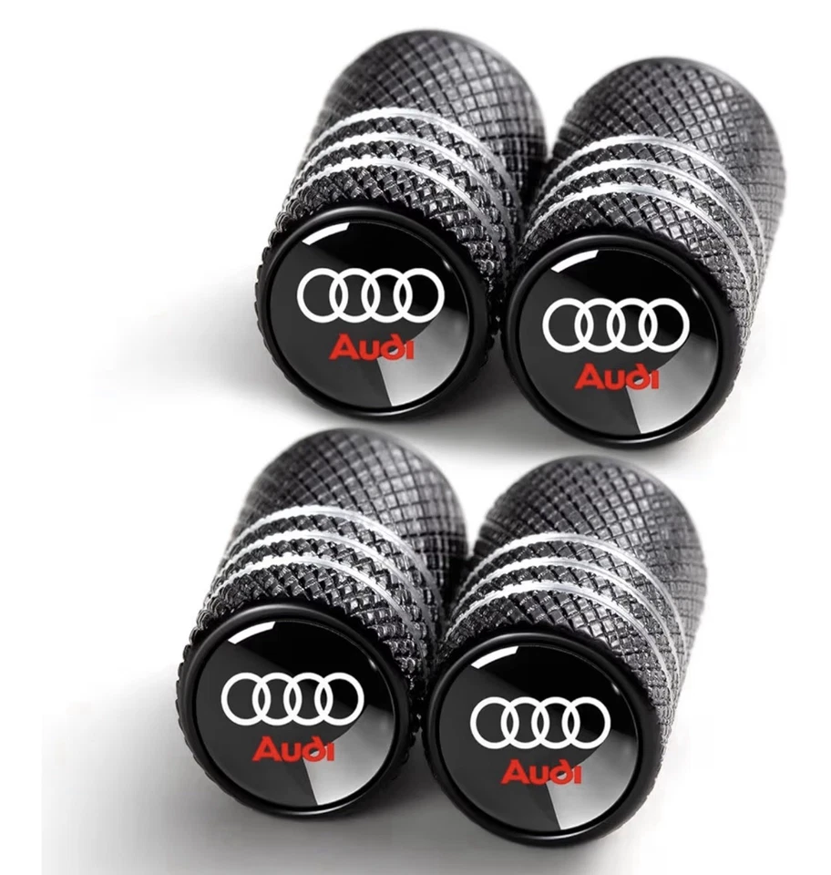 4x Haste de Válvula de Ar para Pneu de Carro Audi Todas as Series Tampas Loja Local eBay EUA!!! - Imagem 1 de 3