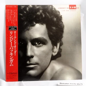 PROMO LINDSEY BUCKINGHAM LAW AND ORDER Japan OBI INSERT VINYL 12 25PP-33 - Picture 1 of 14