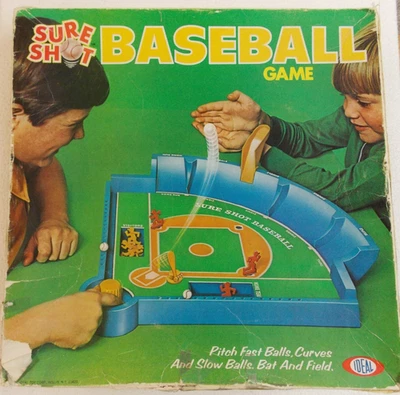 Vintage Sure Shot Baseball Game - Ideal - 1970 - Image 1 of 4