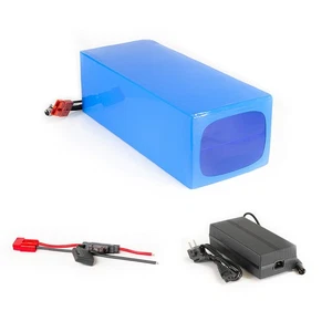 Akku 72V 40Ah 2880Wh Lithium-Ionen Akkupack Scooter Pedelec E-Bike Battery 60A - Picture 1 of 7