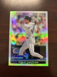 2000 Topps Chrome - Todd Helton #395 Refractor MT+ - Bild 1 von 5