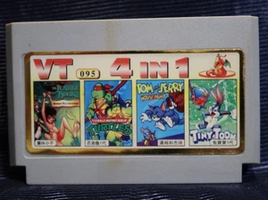 Jungle Book x4- Famiclone Famicom Pegasus Dendy 60 pin Nes 8 bit Game Cartridge - Picture 1 of 4