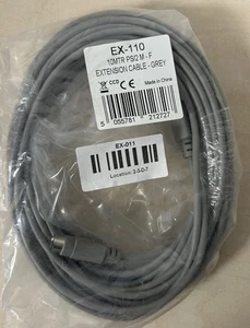 Extension Cable Keyboard Mouse KVM Extender Lead PS 2 Male - Picture 1 of 2