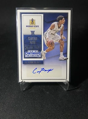 Boleto universitario Cameron Payne 2015 Panini Contenders selecciones del draft automático #107 Foto 1 de 2