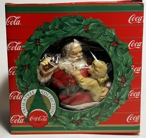 Vintage 1990S Coca-Cola Christmas Decoration/Ornament/Figurine - collectible - Picture 1 of 8