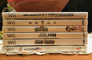 Wii Games (lot of six) All Complete - Picture 1 of 4