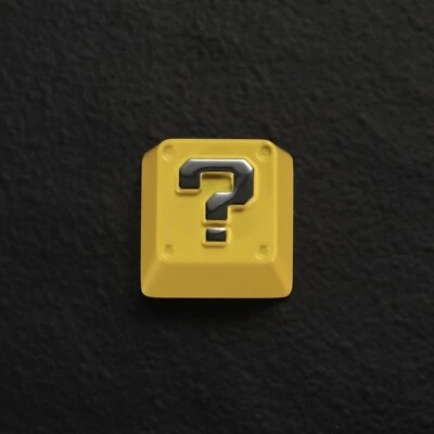 Question Mark R4 Zinc Alloy Keycap Metal Key Cap For MX Mechanical Keyboard - Image 1 of 4