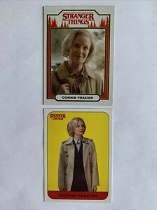 STRANGER THINGS Character Card & Sticker ST-17 & 17 of 20 CONNIE FRAZIER - Picture 1 of 5