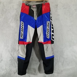 Pantalones de Montar O'neal Method Motocross ATV Oneal Youth 13 Rojo Blanco Azul Negro MX - Imagen 1 de 12