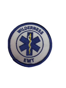 Wilderness EMT Star Of Life Emergency Medical Technician 2.5” Patch JJ-3 - Picture 1 of 1