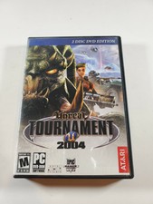 UNREAL TOURNAMENT 2004 2-Disc DVD Edition PC DVD-ROM Atari Epic Games Win98/XP
