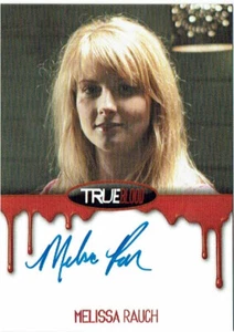 True Blood Premiere 2012 Auto Autograph Card Melissa Rauch as Summer - Picture 1 of 2