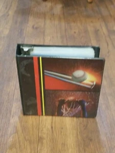 Megacards Inc 1992 carpeta deportiva con 88 portatarjetas de plástico usados  - Imagen 1 de 9