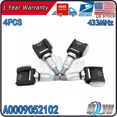 Sensor de presión de neumáticos TPMS A0009052102 para Mercedes-Benz Clase E CLS A257 W213 Foto 1 de 4