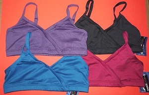 Capezio Dance Double Fabric Bra Top Adjustable Straps 4 Colors Ladies BX500 - Picture 1 of 8