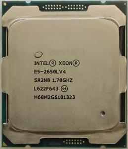 Intel Xeon E5-2650L V4 SR2N8 1.7GHz Fourteen 14-Core LGA 2011-3 CPU Processor - Picture 1 of 3