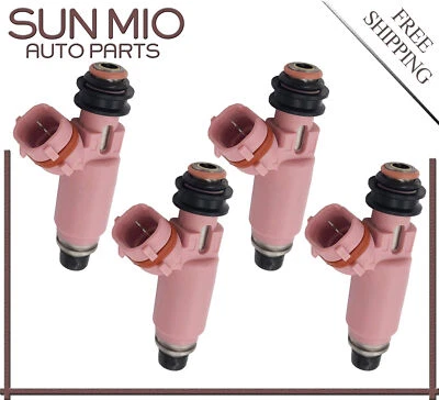 4 piezas inyectores de combustible para Subaru STI WRX Forester 2000-2006 2,0 2,5 L 16611-AA370 Foto 1 de 4