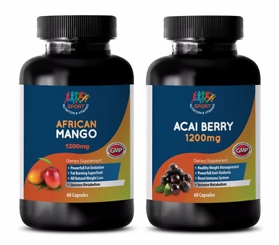 antiaging antioxidant supplement - AFRICAN MANGO – ACAI BERRY COMBO 2B - african - Image 1 of 4