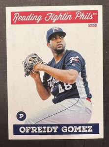 2022 Ofreidy Gomez Minor League Rookie MiLB Reading R-Phils Phillies