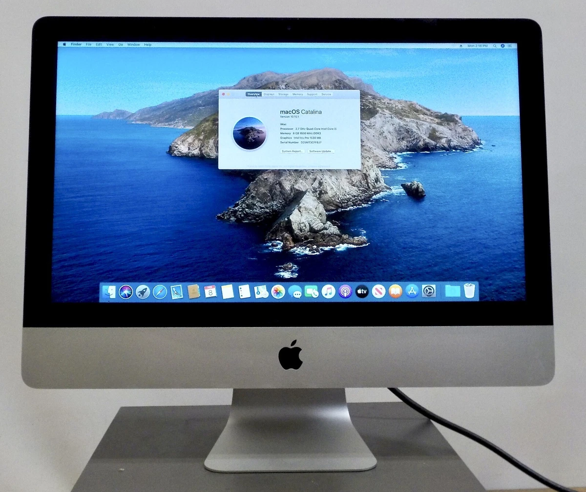 Apple iMac 2013 Release Year Apple Desktops & All-In-One Computers